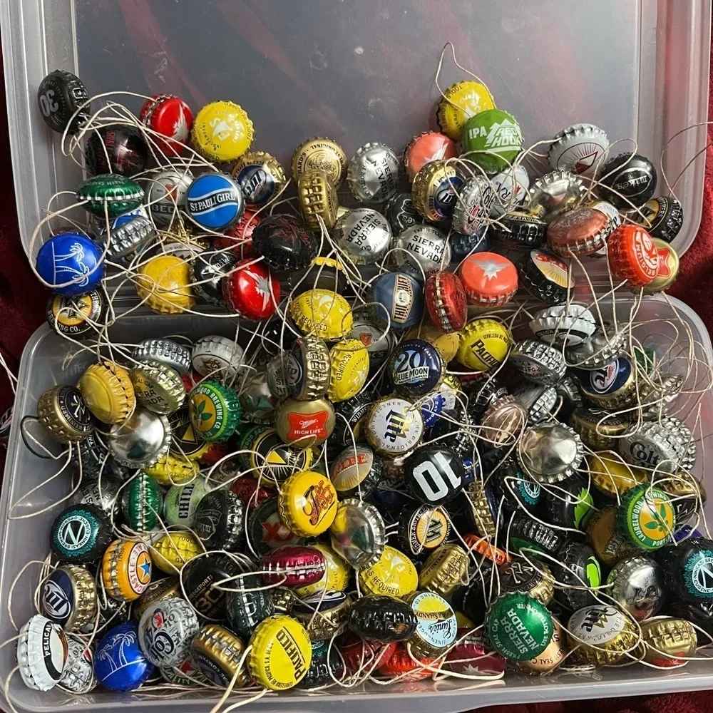 Bottle Cap Ornaments Christmas?